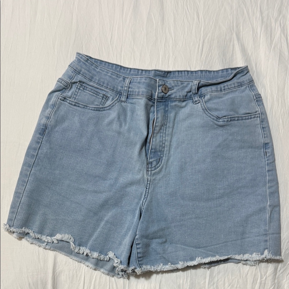 Amazon Light Blue Jean Shorts for Women